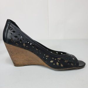 Merona Wedges Black Brown 9